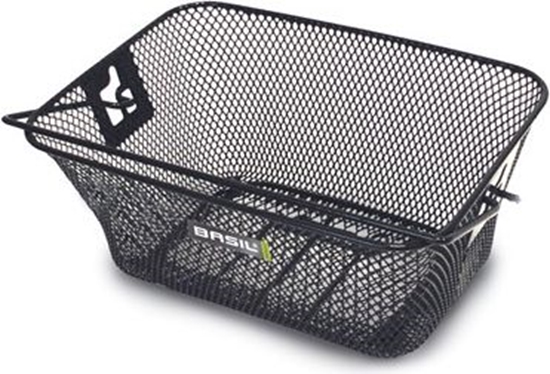 Picture of Basil Kosz na tylny baganik TIGRE JUNIOR Bottom hooks, stalowy czarny (BAS-31009)