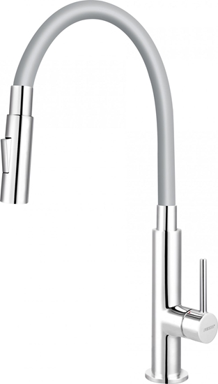 Picture of Bateria kuchenna Ferro Zumba Slim 2F stojca srebrna (BZA43S)