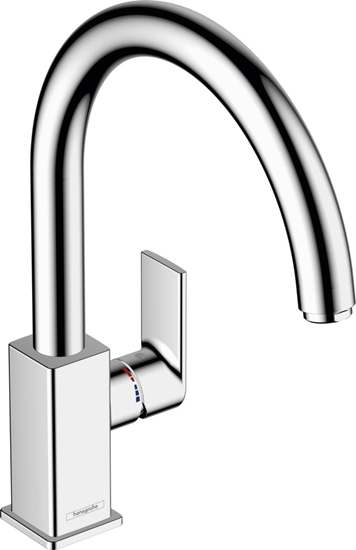 Picture of Bateria kuchenna Hansgrohe Vernis Shape M35 stojca chrom (71871000)