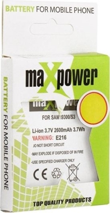 Attēls no Bateria MaxPower Bateria iPhone 5 1800mAh MaxPower
