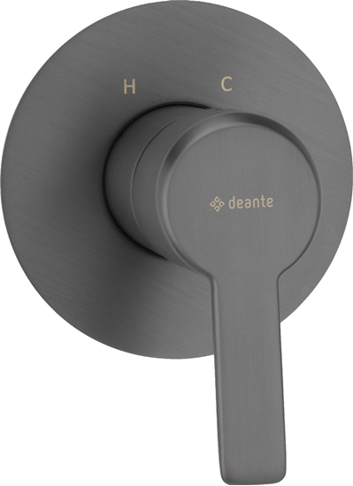 Изображение Bateria prysznicowa Deante Deante Arnika Titanium Bateria natryskowa podtynkowa bez przecznika natrysku