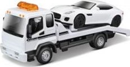 Attēls no Bburago Str. Fire Tow Truck W Jaguar F-Type R 1:43 BBURAGO