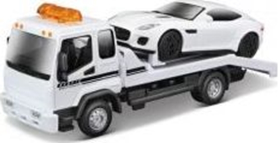 Изображение Bburago Str. Fire Tow Truck W Jaguar F-Type R 1:43 BBURAGO