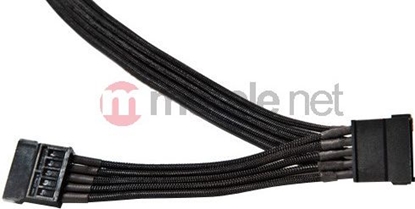 Attēls no be quiet! SATA 15-pin - SATA 15-pin, 0.4m, Czarny (CS3420)