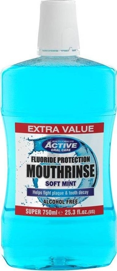 Picture of Beauty Formulas BEAUTY FORMULAS_Active Alcohol Free Mounthwash pyn do pukania jamy ustnej bez alkoholu 750ml