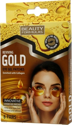 Attēls no Beauty Formulas Patki pod oczy Gold Zote 12 szt.