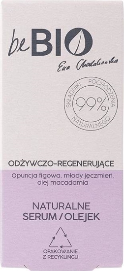 Picture of BeBio Naturalne serum/olejek do twarzy odywczo-regenerujce 30ml