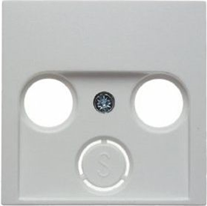 Изображение Berker B1/B3/B7 Pytka centralna do gniazda antenowego 2- i 3-wyjciowego biaa (12031909)