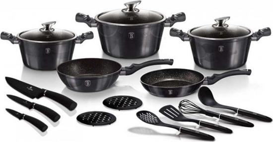 Изображение Berlinger Haus Zestaw Garnków Berlingerhaus Bh-6920 Carbon Pro