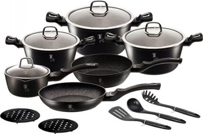 Picture of Berlinger Haus ZESTAW GARNKÓW 15-ele BERLINGER HAUS BLACK SILVER BH-6155