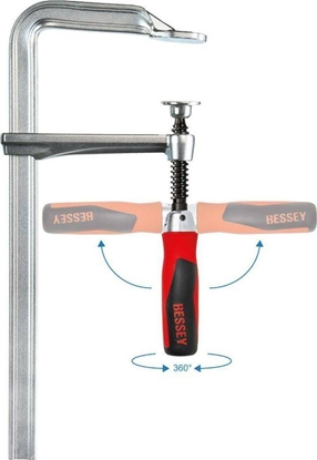 Picture of Bessey BESSEY all-steel screw GZ-KG 300/120 - GZ30-12KG