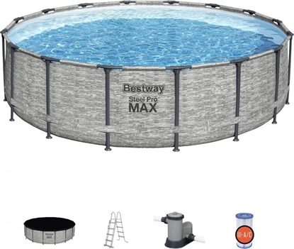 Attēls no Bestway SteelPro Max 5619E Swimming Pool 427 x 122cm