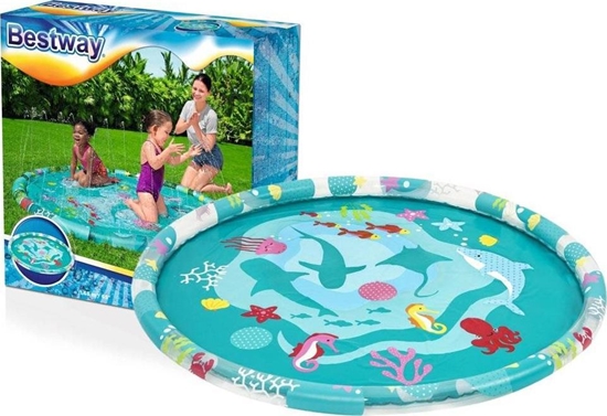 Изображение Bestway Dmuchany Brodzik Mata Z Fontann Dla Dzieci 165 cm Bestway 52487