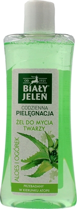 Picture of Biały Jeleń Żel do mycia twarzy Codzienna Pielęgnacja Aloes&Ogórek 265ml