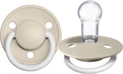 Изображение Bibs De Lux Smoczek uspokajajcy silikonowy Vanilla Night 0-36 m