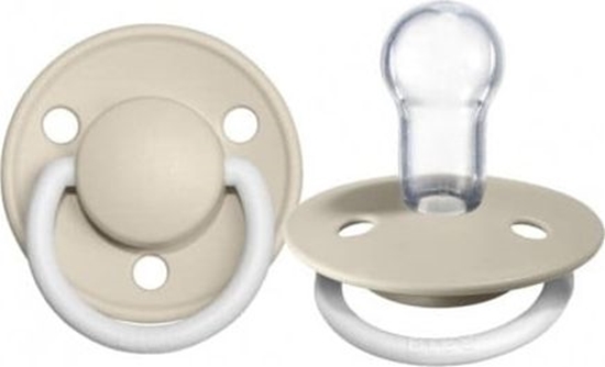 Picture of Bibs De Lux Smoczek uspokajajcy silikonowy Vanilla Night 0-36 m