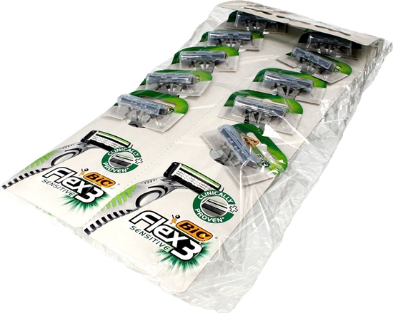 Picture of Bic Bic Maszynka do golenia Flex 3 Sensitive Karta - 1op.-10szt