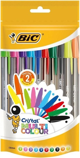 Picture of Bic Cristal Multicolor pouch 20 sztuk (279226)