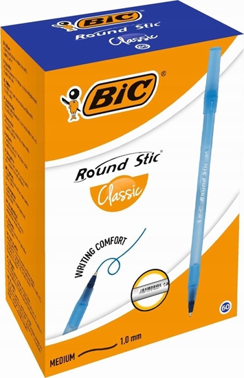 Picture of Bic Dugopis Round Stic Niebieski 60 szt.