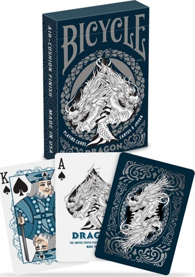 Picture of Bicycle Dragon White (109275)