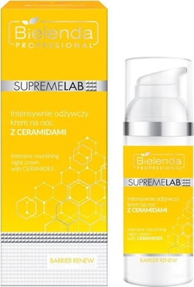 Изображение Bielenda Professional SupremeLab Barrier Renew intensywnie odywczy krem na noc z ceramidami 50ml