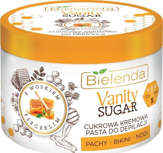 Picture of Bielenda Bielenda Vanity Sugar Cukrowa Kremowa Pasta do depilacji - bikini,pachy,nogi 100g