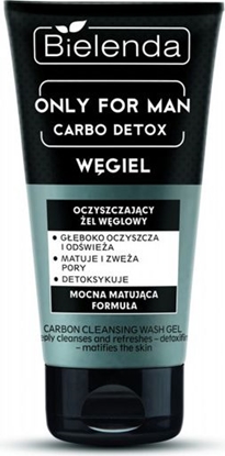 Attēls no Bielenda Only for Man Carbo Detox el oczyszczajcy do mycia twarzy z wglem 150ml