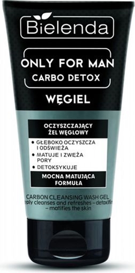 Picture of Bielenda Only for Man Carbo Detox el oczyszczajcy do mycia twarzy z wglem 150ml