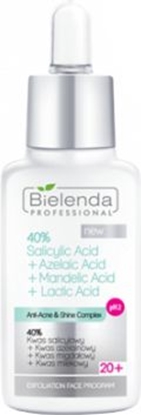Attēls no Bielenda Professional 40% Salicylic Acid + Azelaic Acid + Mandelic Acid + Lactic Acid (W) peeling kwasowy do twarzy 30g