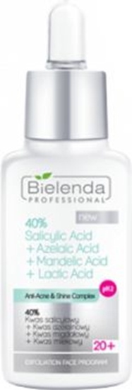 Picture of Bielenda Professional 40% Salicylic Acid + Azelaic Acid + Mandelic Acid + Lactic Acid (W) peeling kwasowy do twarzy 30g