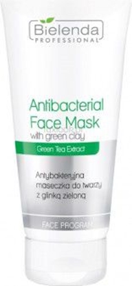 Attēls no Bielenda Professional Antibacterial Face Mask With Green Clay Antybakteryjna maseczka do twarzy z glink zielon 150g