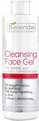 Изображение Bielenda Professional Cleansing Face Gel 10% Mandelic Acid + AHA + Lactobionic Acid Żel przygotowujący do eksfoliacji 200g