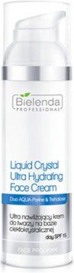 Изображение Bielenda Professional Ultra Hydrating Face Cream Liquis Crystal Fomula Krem do twarzy na bazie ciekokrystalicznej SPF15 100ml