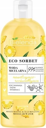 Attēls no Bielenda Woda Micelarna Eco Sorbet Ananas 500 ml