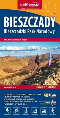Attēls no Bieszczady, Bieszczadzki Park Narodowy 1:50 000