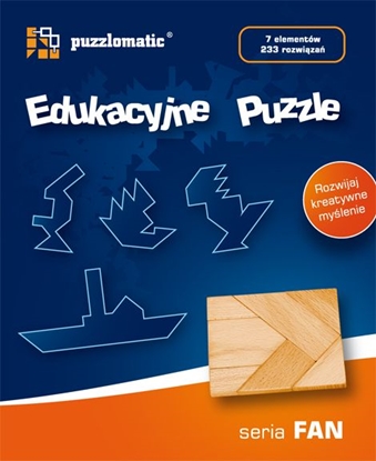 Picture of Big Fun Republic Edukacyjne Puzzle - seria Fan (14025)