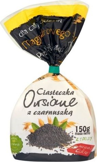 Picture of Bio Ania Ciasteczka owsiane z czarnuszk bez cukru 150 g Ania