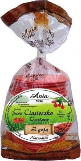 Picture of Bio Ania Ciasteczka owsiane z goj 150 g Ania