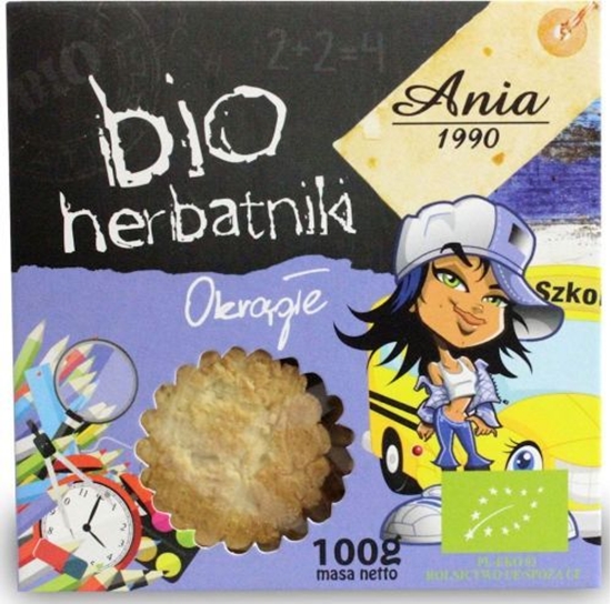 Изображение Bio Ania HERBATNIKI OKRGE BIO 100 g - BIO ANIA