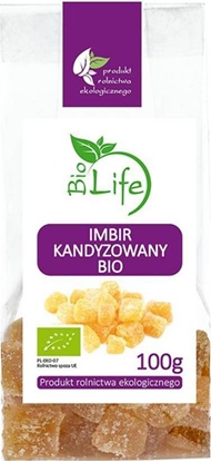 Attēls no BIO LIFE Imbir kandyzowany 100g EKO Bio Life