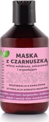 Attēls no Bioelixire Maska do wosów zniszczonych i wypadajcych Czarnuszka 300ml