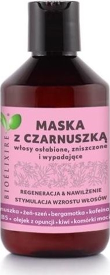 Picture of Bioelixire Maska do wosów zniszczonych i wypadajcych Czarnuszka 300ml