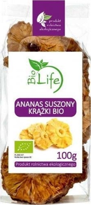 Attēls no BioLife Ananas suszony krki BIO 100 g