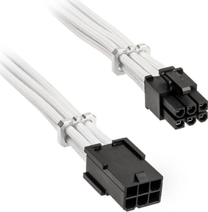 Picture of BitFenix PCIe 6-pin - PCIe 6-pin, 0.45m, Biay (BFA-MAC-6PEG45WK-RP)