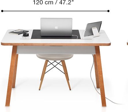 Изображение StudioDesk biurko 120cm schowek na kable - nowa rewizja 