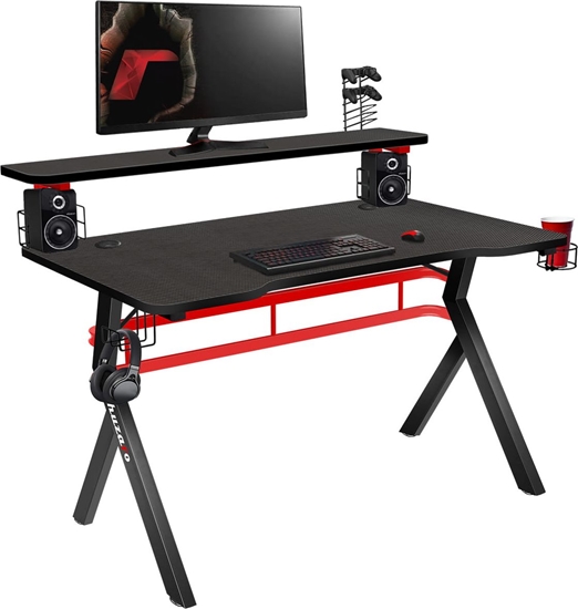 Picture of Biurko Huzaro Hero 5.0 Czerwone 120 cmx60 cm