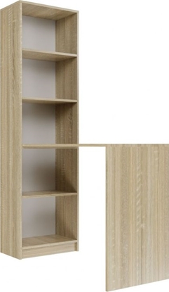 Picture of Biurko Topeshop R50 Brzowe 125 cm x 50 cm