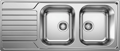Изображение Zlewozmywak Blanco Dinas 8 S stal szczotkowana (523376)