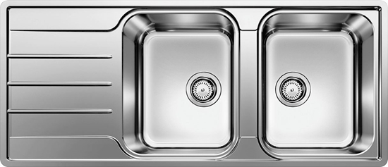 Изображение Zlewozmywak Blanco Lemis 8 S-IF stal szczotkowana (523036)