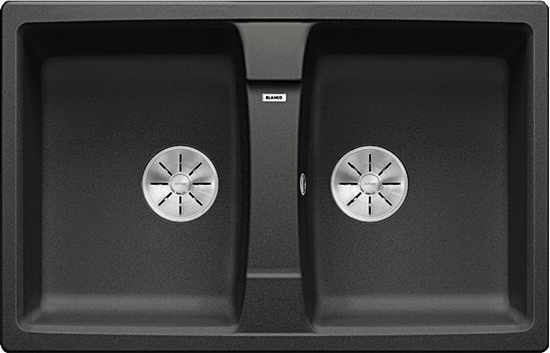 Изображение Zlewozmywak Blanco  Lexa 8 Silgranit PuraDur Antracyt odwracalny, InFino